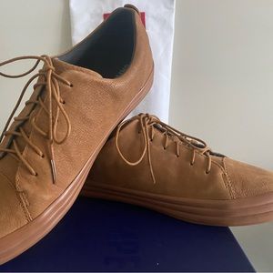 Ladies Camper never worn size 10 walking/casual tan shoes nubuck